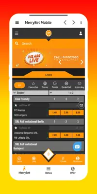 MerryBet Mobile android App screenshot 5